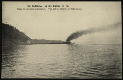 Озеро Байкал, № 16. Вид на пристань ледоколов. Открытое письмо