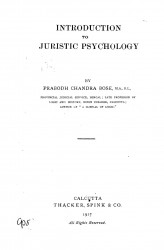Introduction to juristic psychology