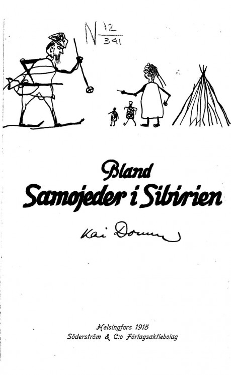 Bland samojeder i sibirien aren 1911-1913, 1914
