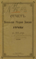 Отчет Васильской уездной земской управы за 1905 год