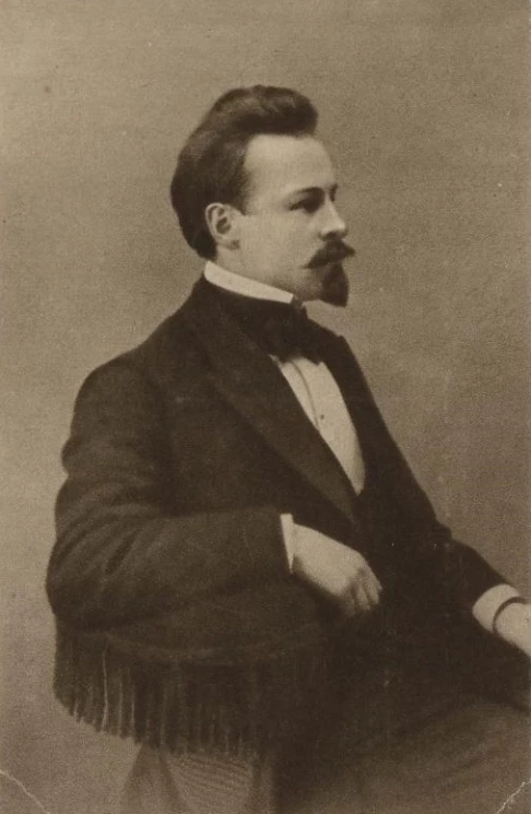 Константин Дмитриевич Бальмонт. Почтовая карточка