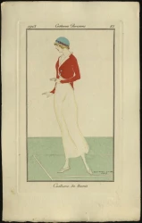 Costumes Parisiens, 1913, 85. Costume de tennis